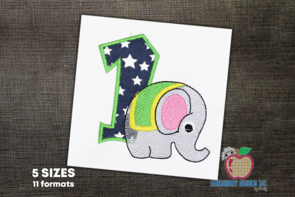 An Elephant Near the One Applique: A Seasonal Embroidery Review