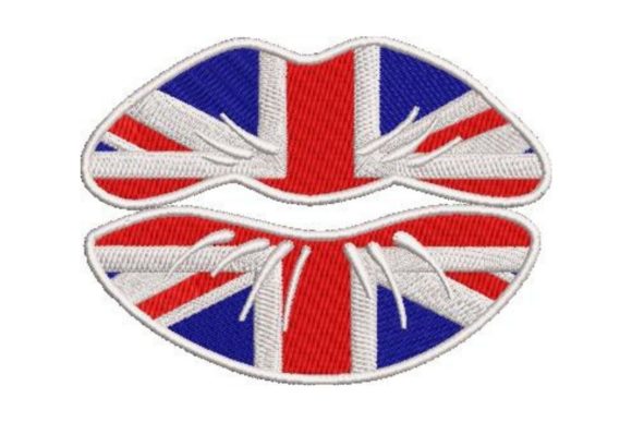 British Lips: A Designer’s Take on This Playful UK Embroidery