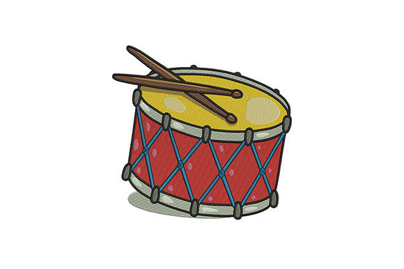 Tenor Marching Drum: A Craft Fair Embroidery Review