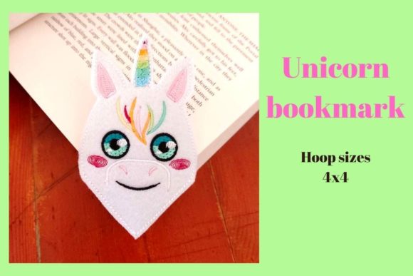 Unicorn Corner Bookmark: A Whimsical Touch for Handmade Gifts